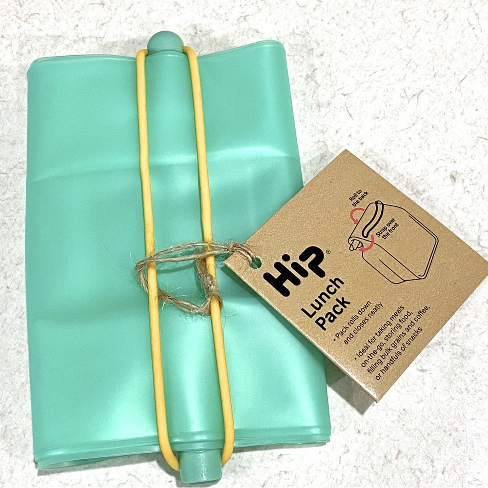 Hip Reusable Lunch Bag - Aqua Green